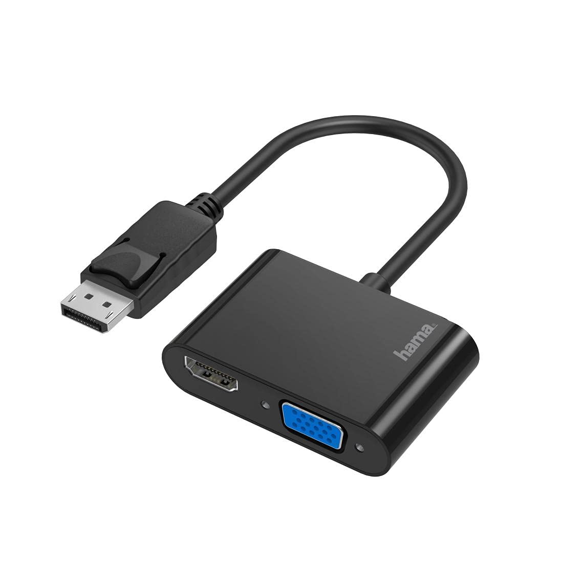 

Hama Video Adapter, DisplayPort to VGA & HDMI™, 2-in-1, 4K Ultra-HD Support