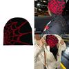 Knit Beanie Hat Y2K Beanie Spider Web Hat Y2k Skullies Beanie Baggy Slouchy Beanie Cap Skull Cap Spider Web Beanie Hat