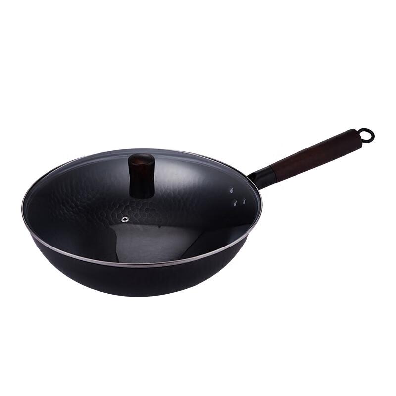YISPOT Non-Stick Universal Cast Iron Wok
