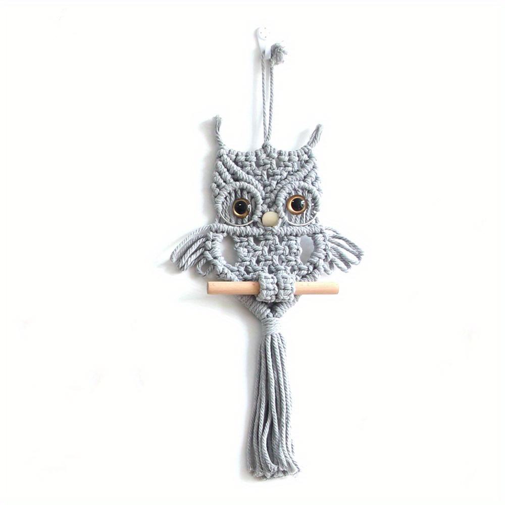 1pc Owl Pendant Handwoven Tapestry Bohemian Home Decor Room Wall Decor Suitable As a Gift for Friends and Family