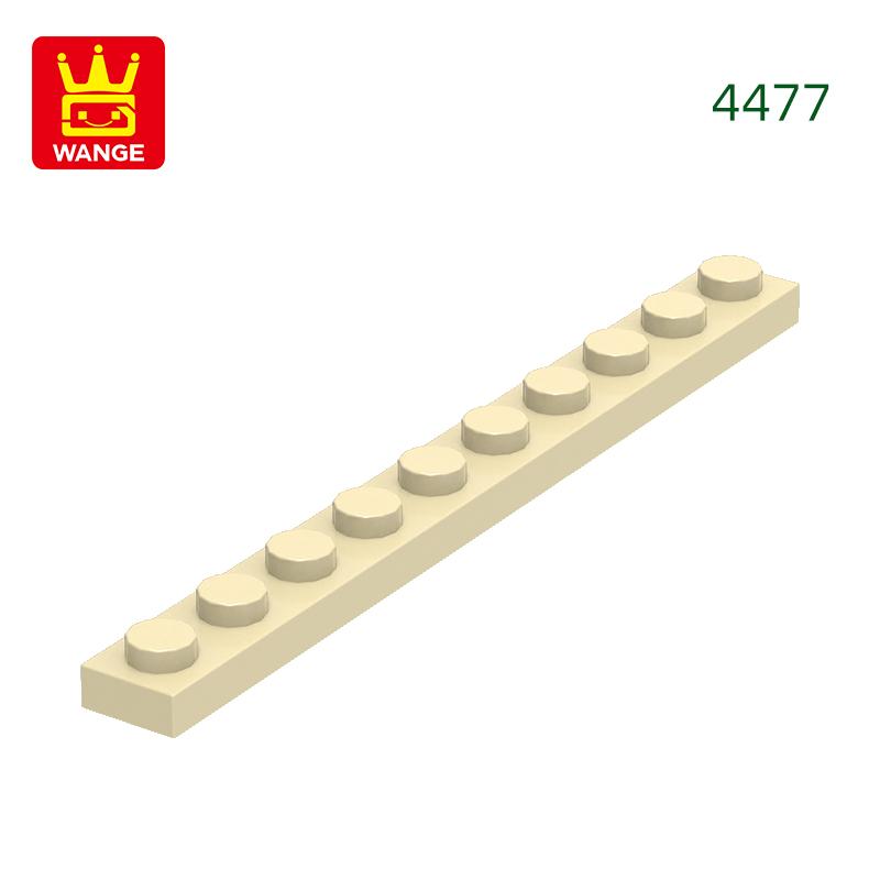Non-Toxic 61Pcs/Lot 4477 1X10 Thin Building Block Moc Accessories Compatible With Brick Children Toys Gift Box
