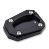 LEDISHUN Motorcycle Side Stand Plate for Kawasaki ELIMINATOR/SE400/Eliminator 400 (2023-2024) (Black)