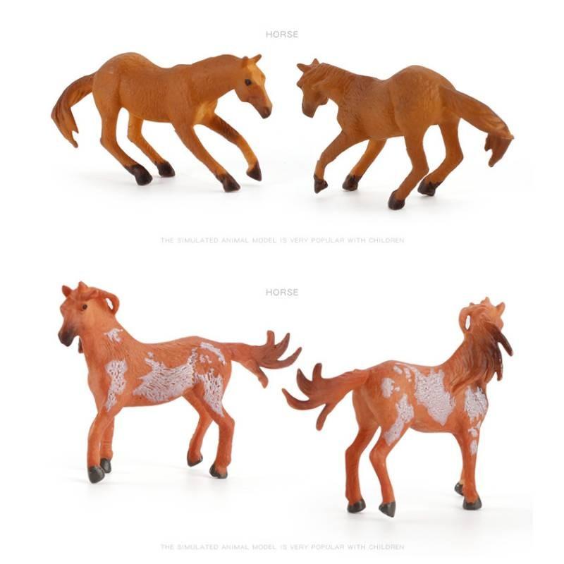Mini Pvc Arabian Horse Statues Set For Collectors And Animal Hobbyists