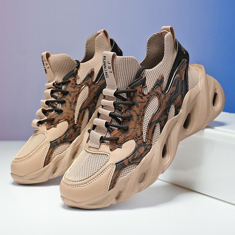 Mens Sports Shoes Big Size 2026 New Fashion Outdoor Leisure Sneakers Breathe Anti Slip Walking Running Tennis Shoes for Men