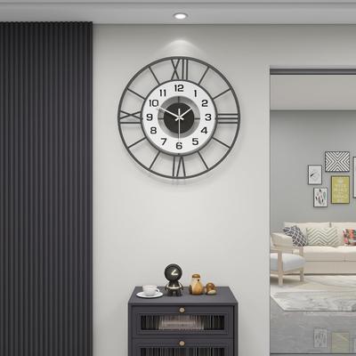 Wall Clock Stylish Metal Analog Wall Clock for Living Room, Office, Kitchen, Home and Hall Fancy Big Size Modern Wall Watch (40 CM)