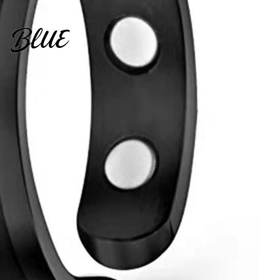 Knuckle Ring Lady Magnetic Adjustable Opening Design Polished Smooth Electroplated