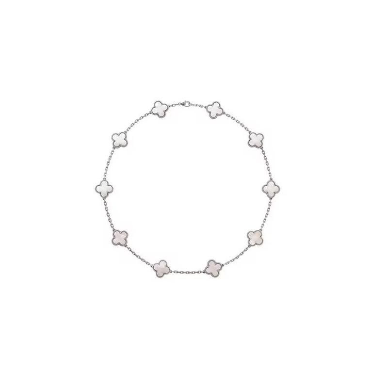 Four-leaf Clover 10-flower Necklace High-end Luxury Women's Clavicle Chain