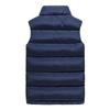 YFFUSHI Sleeveless Winter Casual and Outdoor Lightweight and Available In Plus Sizes Men's Vest, Jacket, Warm, Stand-Up Collar,