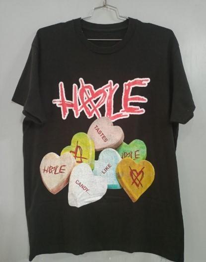 Hole Band vintage black short sleev tshirt QT5190 Unisex T-Shirt XXXL