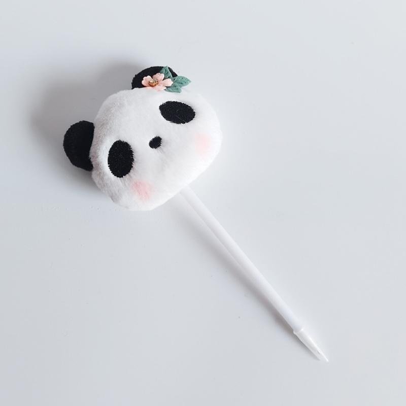 4Pcs Cartoon Panda Ballpoint Pen Funny Animal Writing Pen for Boy Girl Student Game Reward Christmas Stocking Fillers