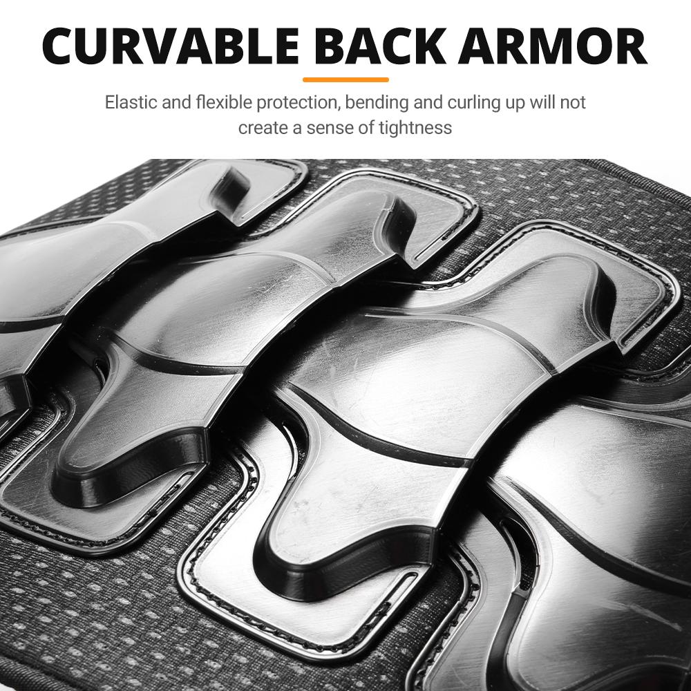 Adult Motorcycle Armor Men's Off-road Motorcycle Anti Fall And Anti-collision Vest Chest Back Knee Elbow Protection Equipment