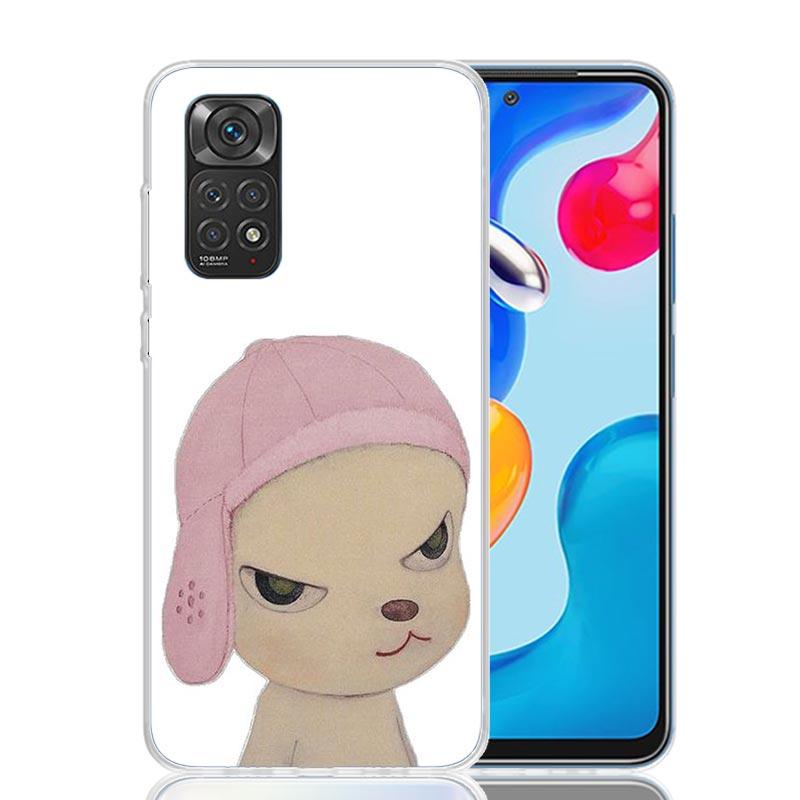 Y-Yoshitomo Nara Phone Case For Xiaomi Redmi Note 15 14 13 12S 12 Pro Plus 11S 11E 11 11T 10S 10 Art Soft Pattern Cover Redmi No