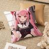 Cat Girl Cute N-NekoparaS Pillow Case Anti-dustmite Invisible zipper Sofa Bed