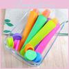Multi-colored Silicone Push Up Ice Cream Moulds For Fun Frozen Snack Making