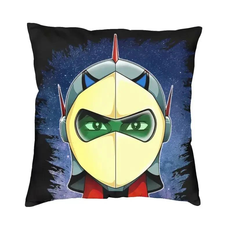 Goldorak Grendizer poszewka na poduszkę na sofę Anime UFO Robot Goldrake luksusowa poszewka na poduszkę kwadratowa druk 3D niestandardowa poszewka na poduszkę