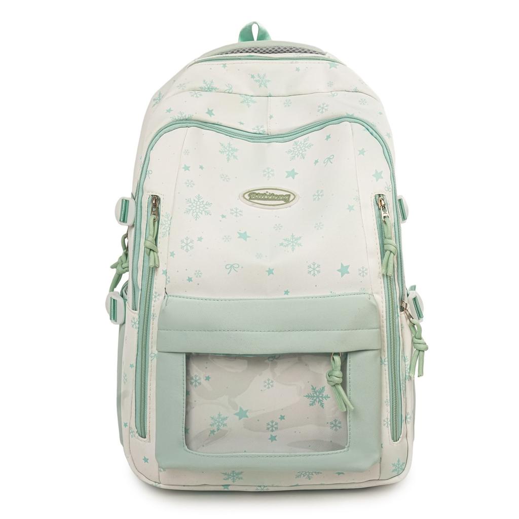 Schoolbag Japanese high-value schoolbag girl large-capacity Mori printed backpack cute junior high school student lightweight travel backpack