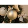 Set of 4 baubles/60mm in a tube