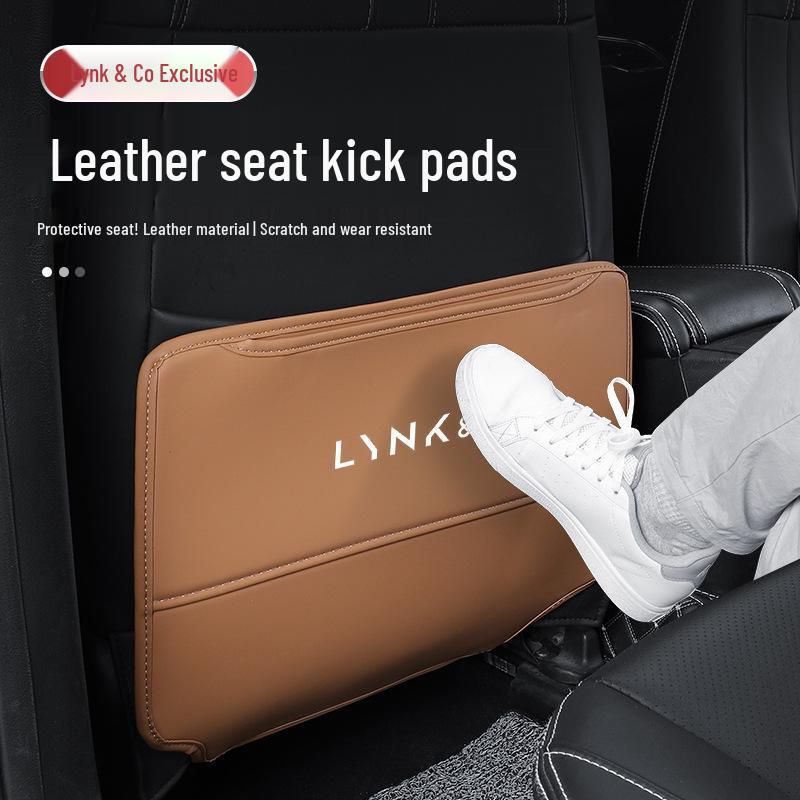 Kick Mats Rear Seat Protectors for Lynk & Co 01/02/03/05/06/09 - New Energy Vehicle Interior Accessories