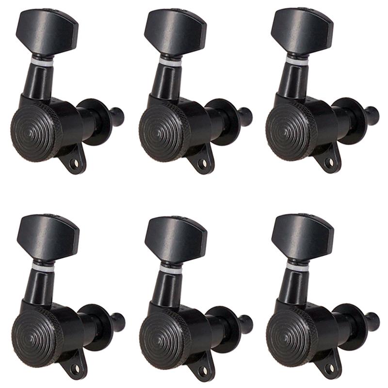 6Pcs Locked String Tuning Pegs Key Tuners Machine Heads For Guitar Accessory
