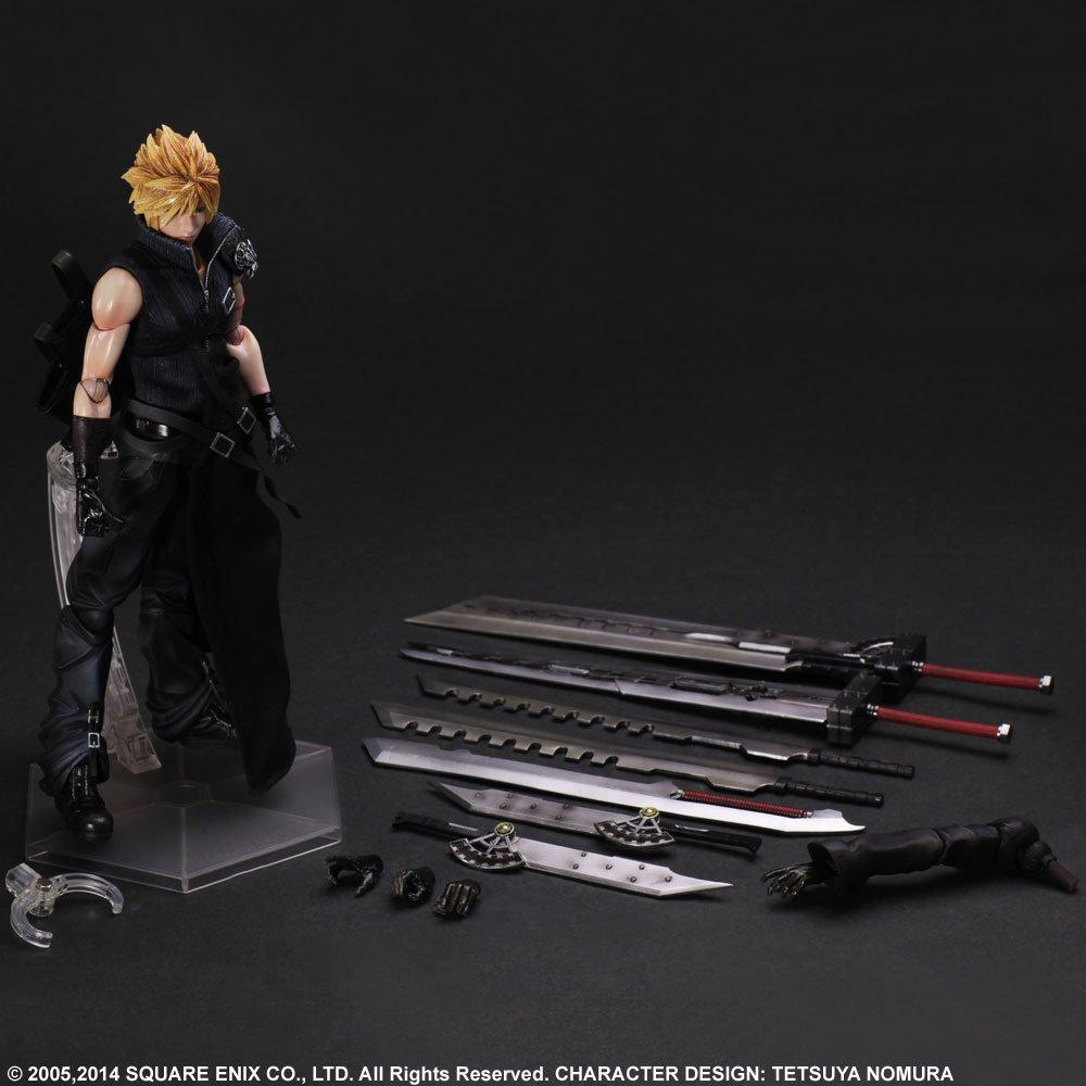 FINAL FANTASY VII ADVENT KINDER PLAY ARTS Kai Cloud Strife (PVC bemalte Actionfigur) [Gebraucht]