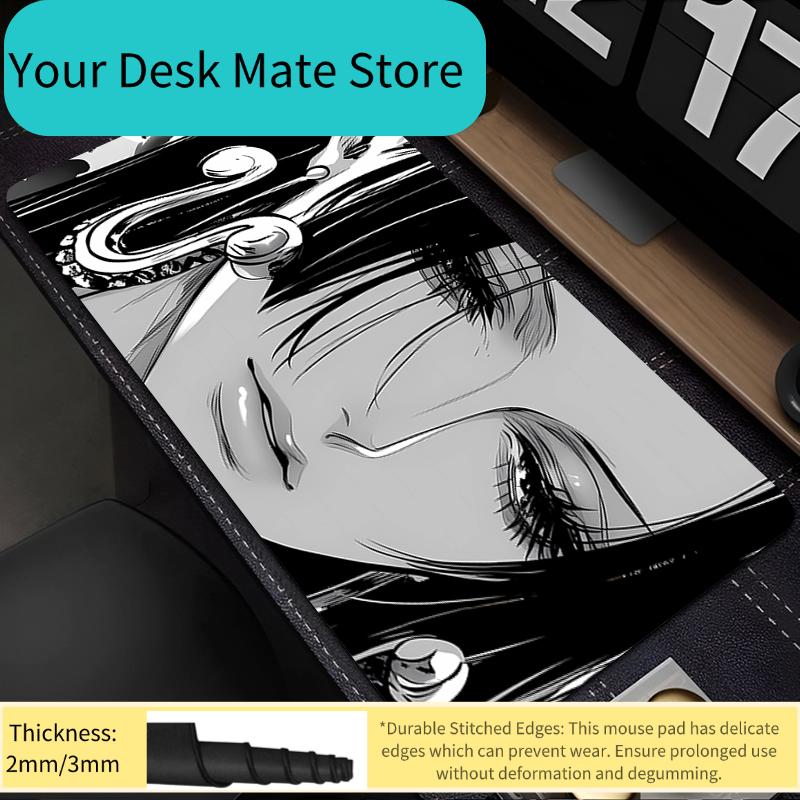 Computer Varmilo Keyboard Mouse Pad one piece Boa Hancock Anime Gaming Accessories Table XXL Gamer Carpet Desk Mat Soft Mousepad