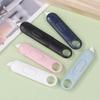 Portable Mini Ceramic Utility Knife, Safe Blades Box Packaging Opener Cutting Tools With Keychain Hang Hole, Locks Into Position