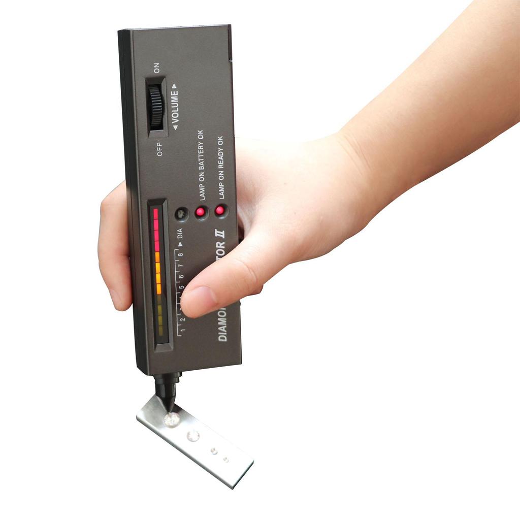 Diamond Tester Pen, High Accuracy Jewelry Diamond Tester, Professional Diamond Selector for Novice and Expert, Thermal Conductivity Meter