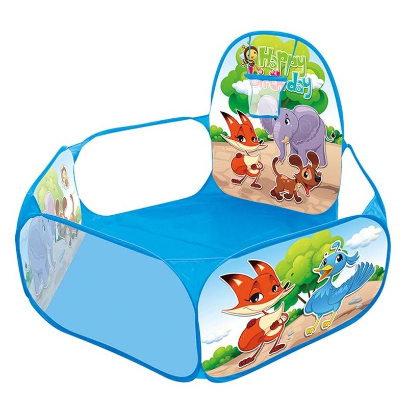 1.2M Ball Pool with Basket Children Toy Indoor Ocean Ball Pit Playpen Tent Outdoor Toys for Children Ballenbak Dropshipping
