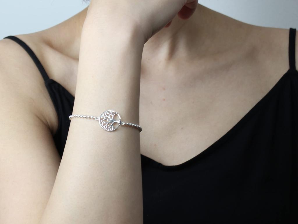 Accessoires Lebensbaum Lebensbaum Armband 925 Silber Kette [Welt Carmelo] Damen