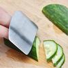 Stainless Steel Finger Hand Protector Guard Chop Safe Slice Knife Kitchen Tool Knife Protector