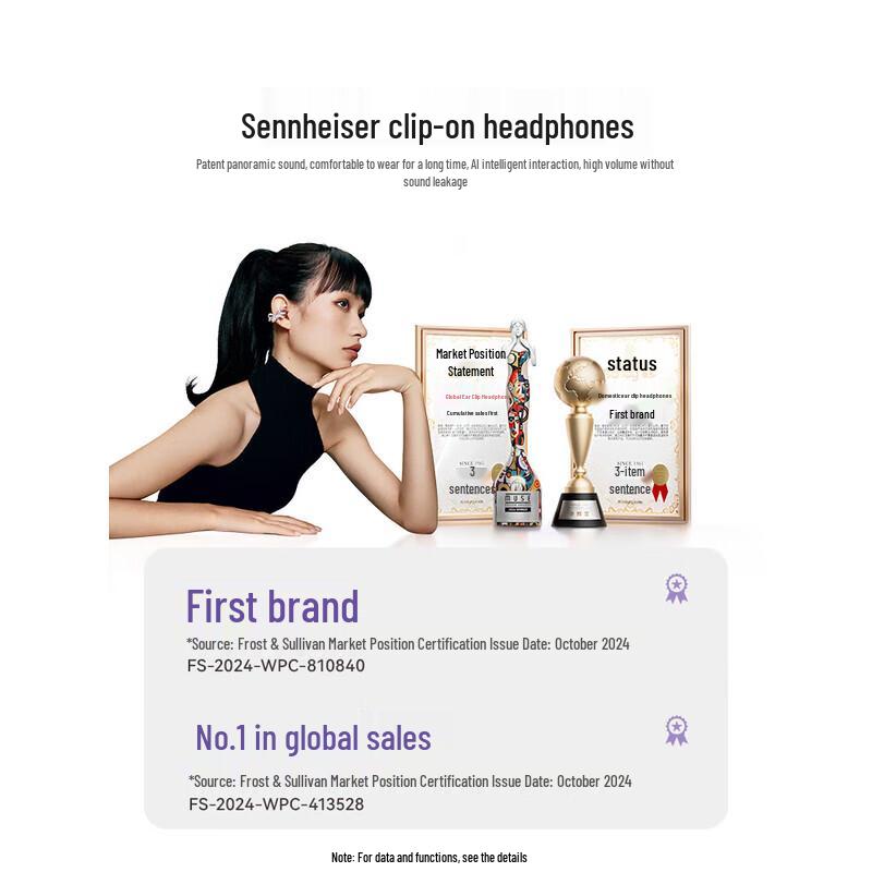 SANAG S6S Pro AI Ear Clip Open-Ear Sport Headphones