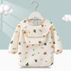 Rice Pocket Baby Long Sleeve Apron Feeding Blouse Toddler Bibs High Quality Children Feeding Bib