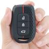For Renault Captur Symbol Trafic Fluence Koleos 2016-2020 Megane 2017 Silicone 3 Button Car Remote Key Cover Case Shell Holder