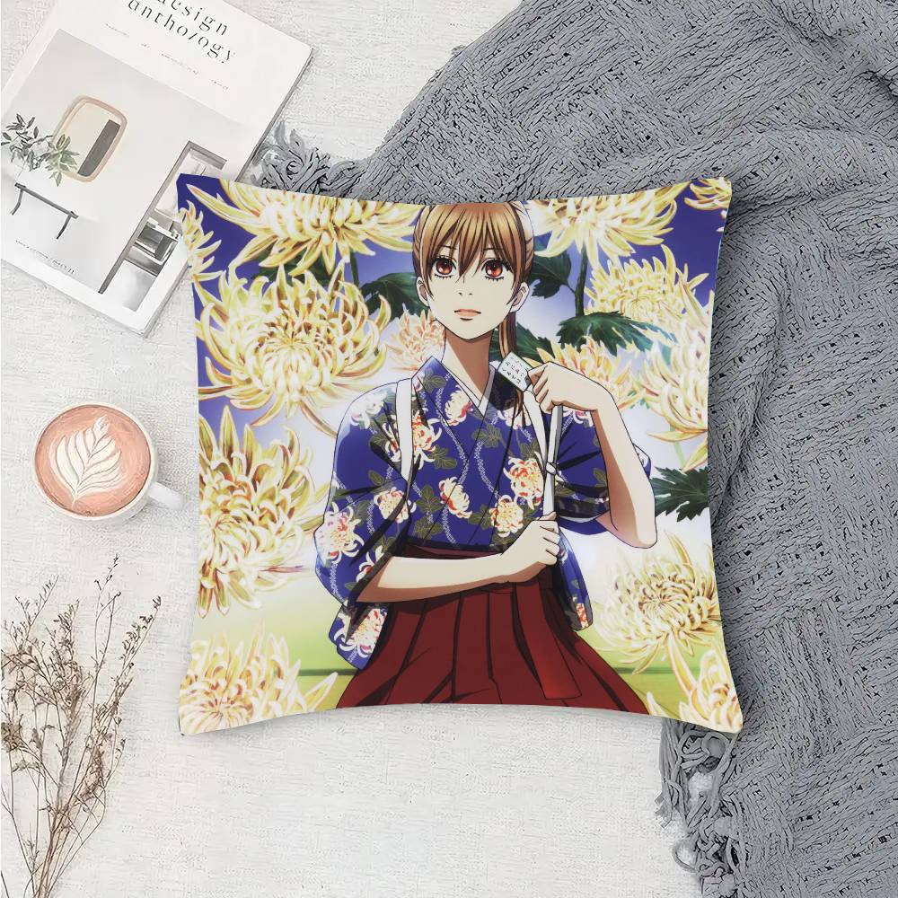 Anime C-Chihayafuru Pillow Case Sofa Cushion Cover Room Home Decoration