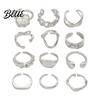 Slimming Hand Ring 1 Set Stackable Rings V-Shaped Geometric Finger