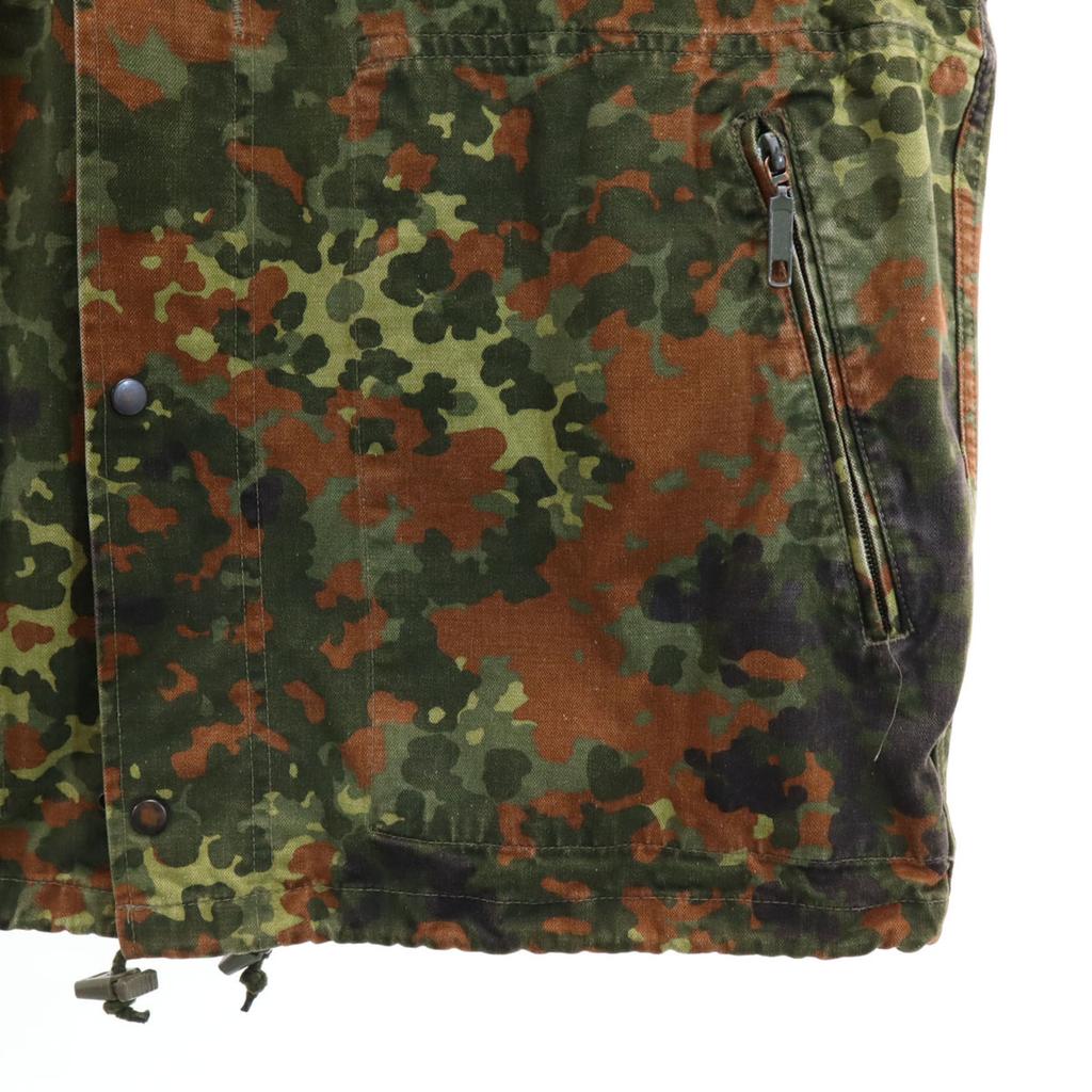 GERMAN MILITARY 90s Old Fractal Camouflage Military jacket Gr.Nr.1 Men's Used