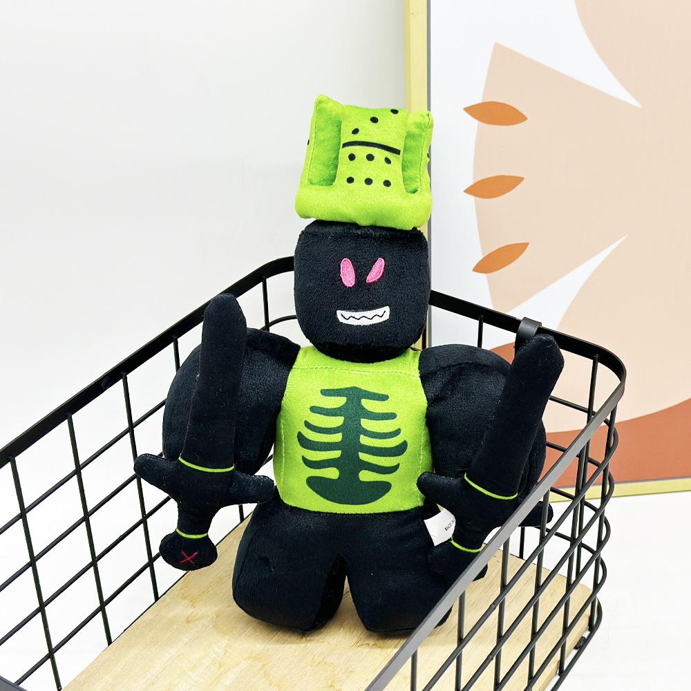 28cm Chance Forsaken Gubby Plush Toys Robot Forsaken 1x1x1x1 Toys Game Peripheral Cartoon Halloween Green Devil Dolls Fans Gifts