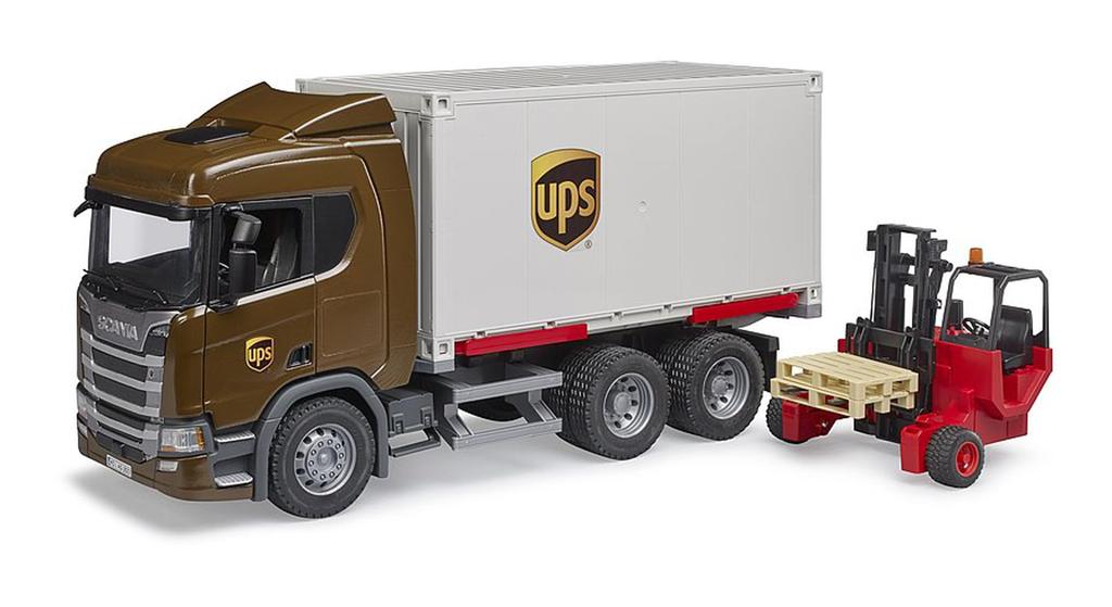 bruder SCANIA UPS & forklift BR03582