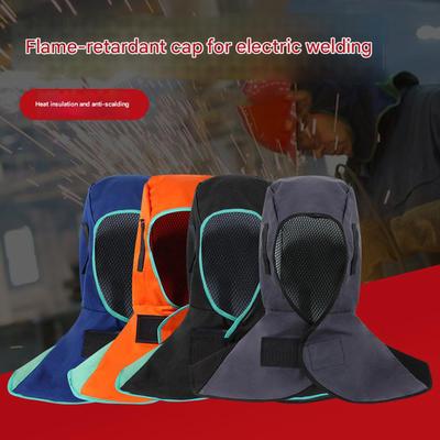 Washable Welding Head Cover Heat Resistant Fabric Protective Cap For Professional Welders And Metalworkers