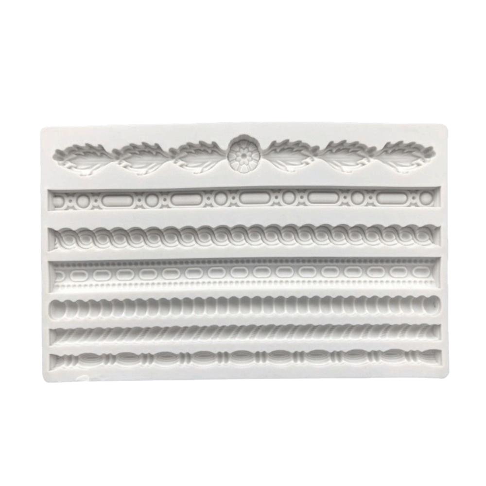 Non Stick Hemp Rope Mold Embossed Pattern Macrame Mold Baking Tool Clay Mold  Cake Decorating
