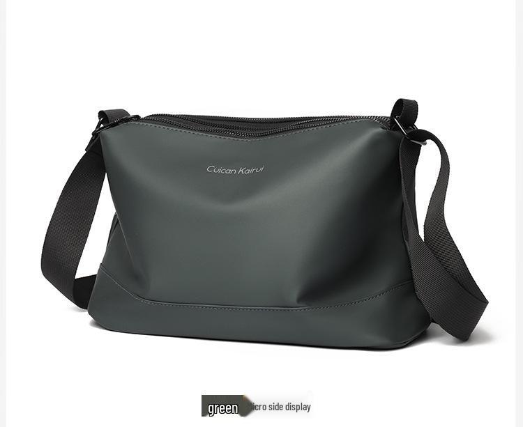 Men's Trendy Waterproof Oxford Cloth Crossbody Bag: Business, Casual, Commuter, Travel Shoulder Bag