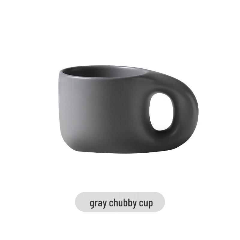 Chubby Ceramic Breakfast Mug