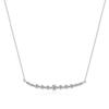 D color 1.1cttw 100% Full Moissanite Necklace Pendant For Women S925 Silver Lab Diamond Neck Chain Sparkling Wedding Fine Jewelry