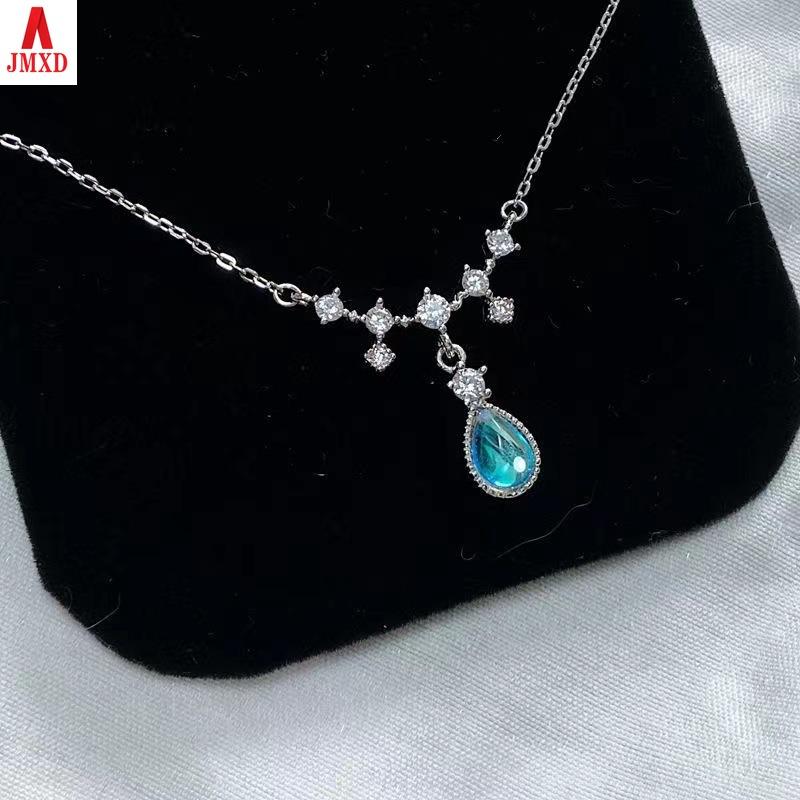 

JMXD-Beauty Tears Moonstone ожерелье женское, легкий роскошный темперамент, цепочка с подвеской High Sense на ключицу