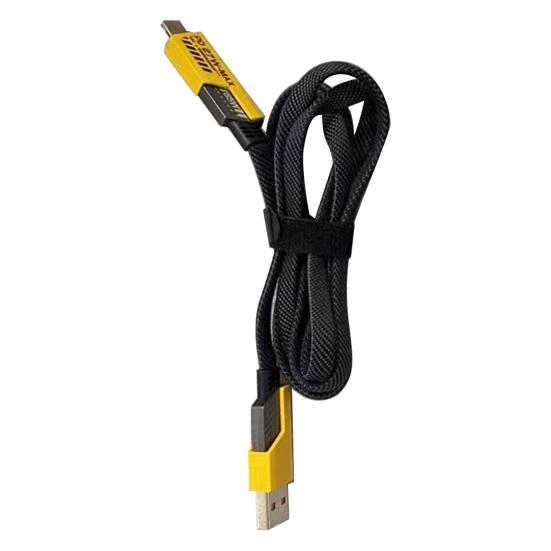 

25/100/150/200 СМ Зарядный кабель 4-в-1 PD 65 Вт USB Type-C 8-контактный портативный портативный мобильный телефон с быстрой зарядкой для планшета Плетеный кабель для передачи данных Проводной шнур Аксессуары для телефонов L золотистый
