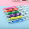 Colorful Fluorescent Syringe Pens - Fun Stationery for Students and Kids