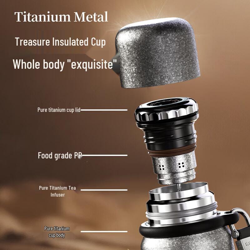 Germ Pure Titanium Lined Insulated Coffee Mug