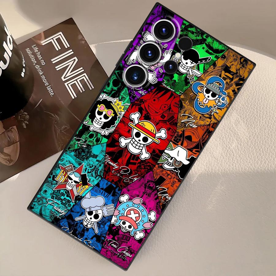 Anime One Pieces Case for Samsung Galaxy S26 Ultra Note 20 8 9 10 S10 S9 S20 Ultra S23 S24 S21 FE S25 Plus Funda Phone Cover
