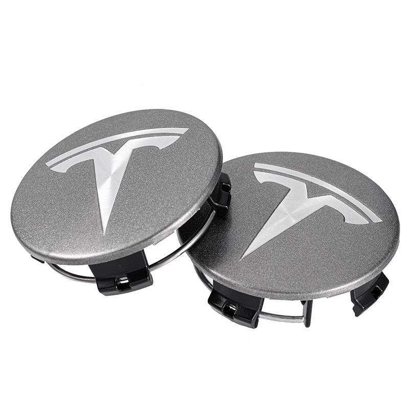 XTL2 4pcs/set 56mm Tesla Model 3 Model Y Original Covers Hub Caps Wheel Center Caps for Tesla Model Y X S Original Auto Accessories