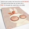 Boho Rainbow Bunny Wall Art Canvas Painting Nordic Poster Art Prints Cactus Rabbits Pictures for Girls Room Childrens Room Decor